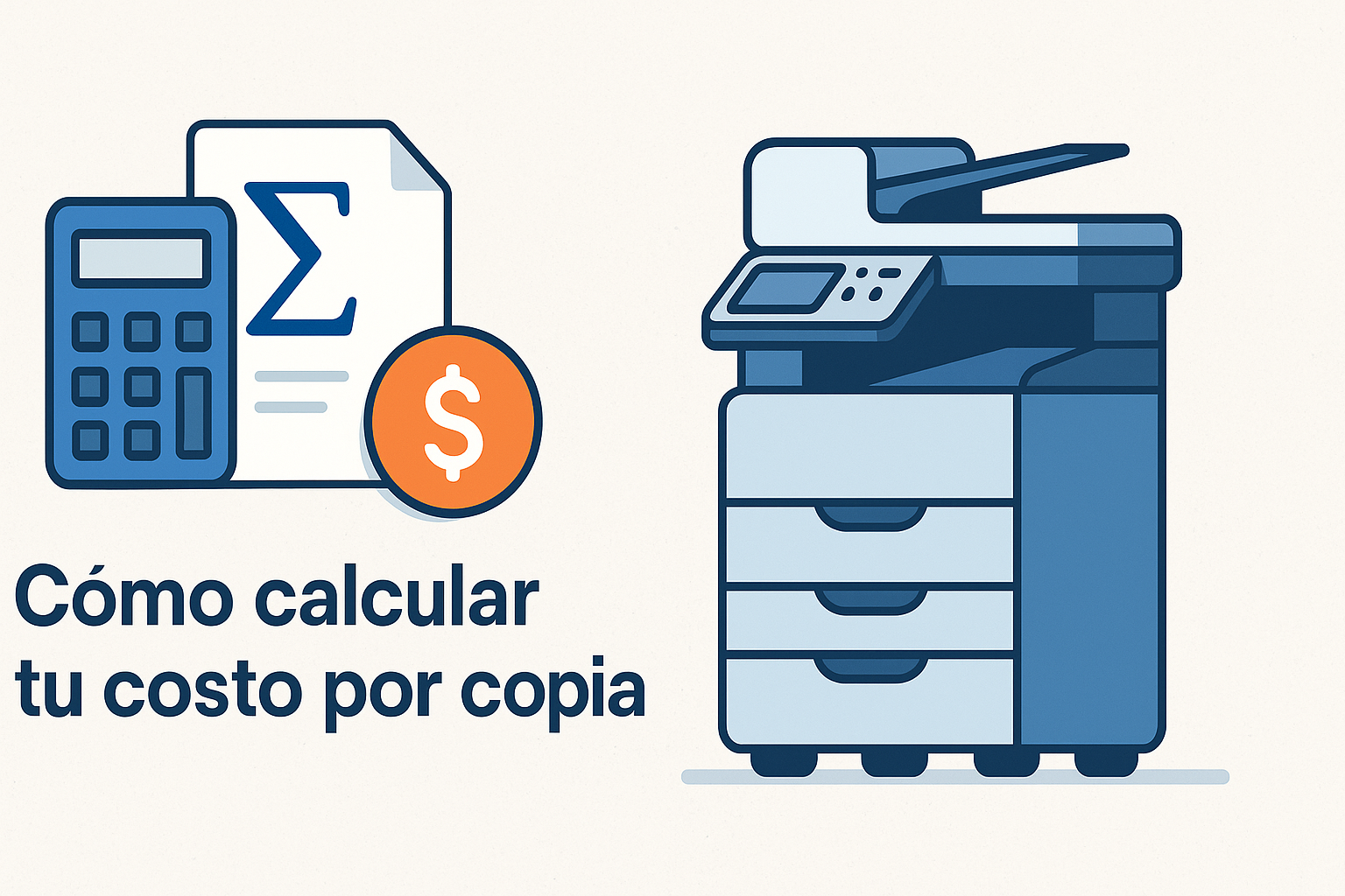 Cómo calcular tu costo por copia (y bajarlo sin perder calidad)