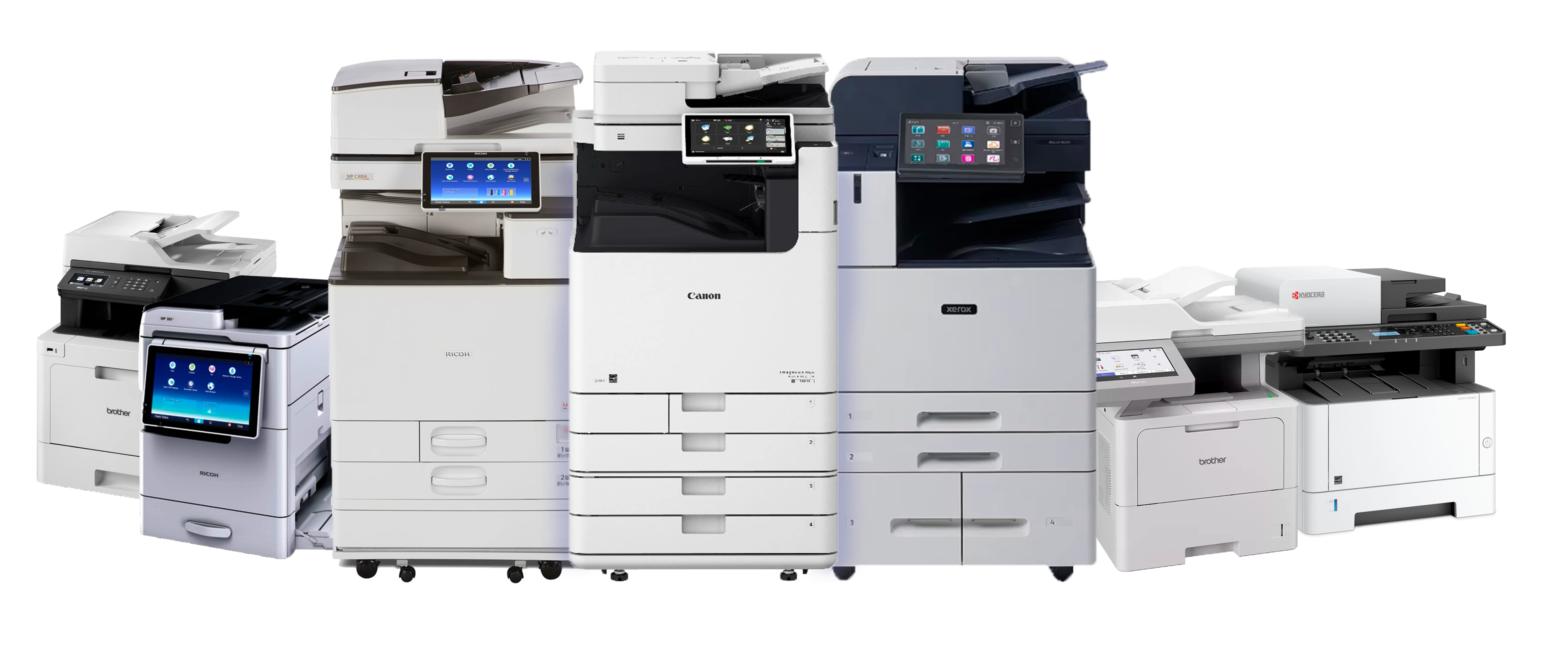 Equipo de impresión profesional listo para instalar